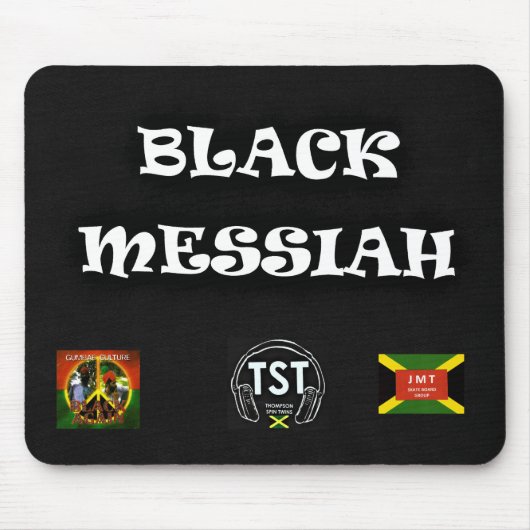 BLACK MESSIAH マウスパッド (正面)