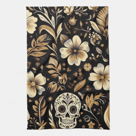 Black Mexican キッチンタオル (縦)