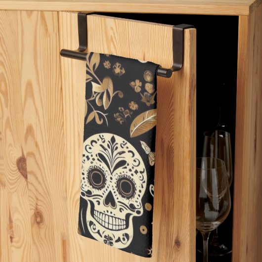 Black Mexican キッチンタオル (三つ折り)