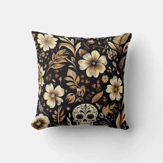 Black Mexican Dead  クッション (正面)