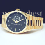 Black Minimalist Monogram Watch Anniversary Gift 腕時計<br><div class="desc">Black Vintage Style Floral Monogram Letters with Couple's Names & Initials – Timeless Elegance Minimalist Monogram Watch Anniversary Gift Celebrate love and sophistication with this Black Vintage Style Floral Monogram Watch, featuring elegant initials and couple's names in a classic, floral-inspired design. This timeless wristwatch blends romantic vintage aesthetics with modern...</div>