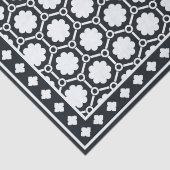 Black Modern Bone Inlay Decoupage Paper 薄葉紙 (詳細)