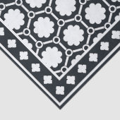 Black Modern Bone Inlay Decoupage Paper 薄葉紙 (詳細)