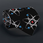 Black Molecule Atom Pattern Teacher Science ネクタイ<br><div class="desc">This cute atom molecule pattern is great for the scientist,  teacher,  or science lover in your life.</div>