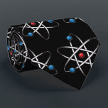 Black Molecule Atom Pattern Teacher Science ネクタイ<br><div class="desc">This cute atom molecule pattern is great for the scientist,  teacher,  or science lover in your life.</div>