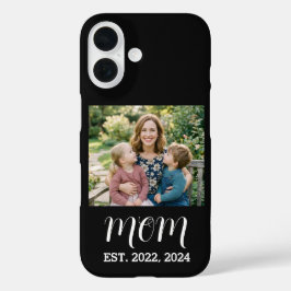Black Mom Established Script iPhone / iPad case 16ケース