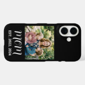 Black Mom Established Script iPhone / iPad case Case-Mate iPhoneケース (裏面 (横))