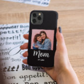 Black Mom Established Script Photo  Case-Mate iPhoneケース