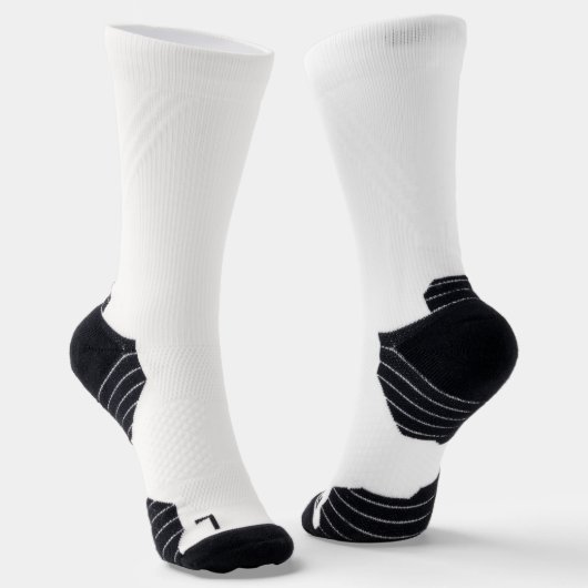 Black Monogram White Socks ソックス (傾斜あり)