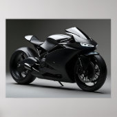 Black Motorcycle ポスター (正面)