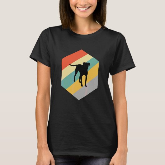 Black Mouth Cur Dog Tシャツ (正面)