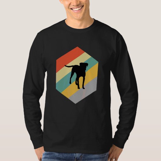 Black Mouth Cur Dog Tシャツ (正面)