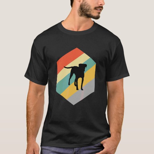 Black Mouth Cur Dog Tシャツ (正面)