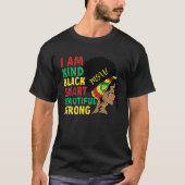 Black MSW African American Master Of Social Work M Tシャツ (正面)