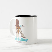 BLACK NANCY ツートーンマグカップ (正面左)