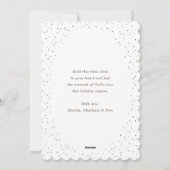 Black Nativity Scene Christmas Star Christian シーズンカード (裏面)