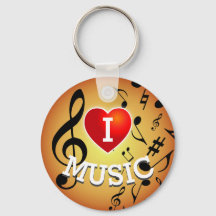 (BLACK NOTES on 金ゴールド) I Love (ハート)音楽