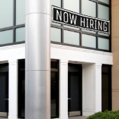 Black Now Hiritingバナー 横断幕 (ビルの外側)