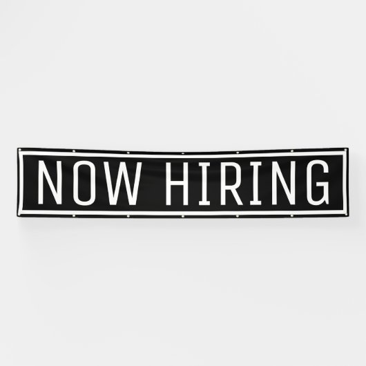 Black Now Hiritingバナー 横断幕 (横)