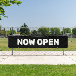 Black Now Openバナー 横断幕