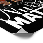 Black Nurses Problem - African American Afro Nurse ポスター (角)