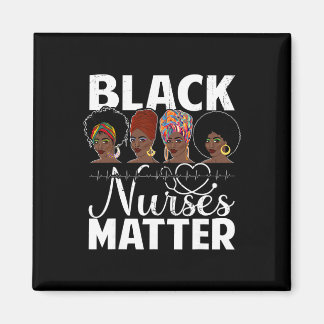 Black Nurses Problem - African American Afro Nurse マグネット