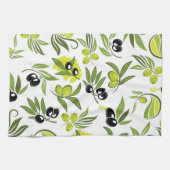 Black Olives  キッチンタオル (横)