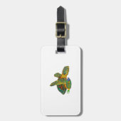 Black Opal SeaTurtle ラゲッジタグ (正面縦)