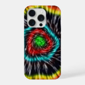 Black Opal Tie Dye,   iPhoneケース (裏面)