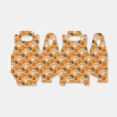 BLACK ORANGE HAPPY HALLOWEEN PUMPKINS SPIDERS フェイバーボックス (折り畳みなし)