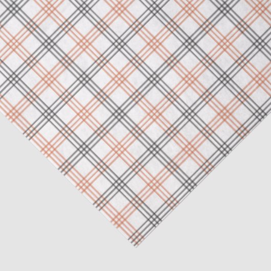 Black & Orange Striped Tissue Paper 薄葉紙 (詳細)