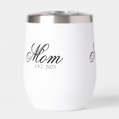 Black Ornate Script Established Mom (正面)