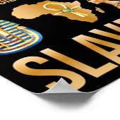 Black Our Story Didnt Start With Slavery Black His ポスター (角)