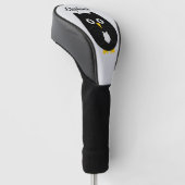 Black Owl Design ゴルフヘッドカバー (アングル)