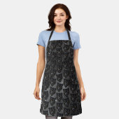 Black Panther エプロン (着用した状態)