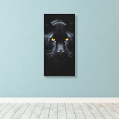 Black Panther キャンバスプリント (インサイチュ (ウッドフロア))