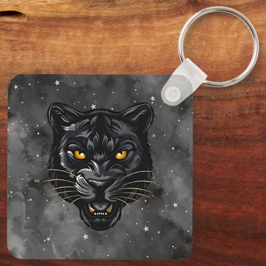 Black Panther キーホルダー (裏面)