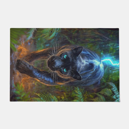 Black Panther ドアマット (正面)