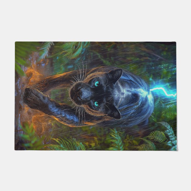 Black Panther ドアマット (正面)