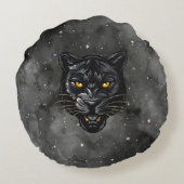 Black Panther ラウンドクッション (裏面)