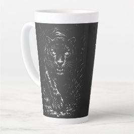 Black Panther — by BurnsInHell カフェラテマグ