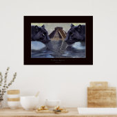 BLACK PANTHER & CHICHEN ITZAアートポスター ポスター (キッチン)