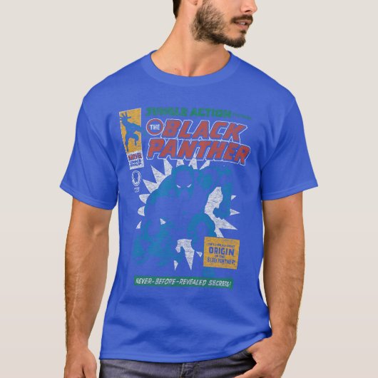 Black Panther Comic Cover Tシャツ (正面)