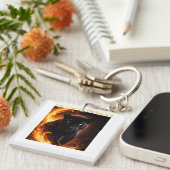 Black Panther Fire Power キーホルダー (正面右)