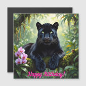 Black Panther in the Jungle (正面/裏面)