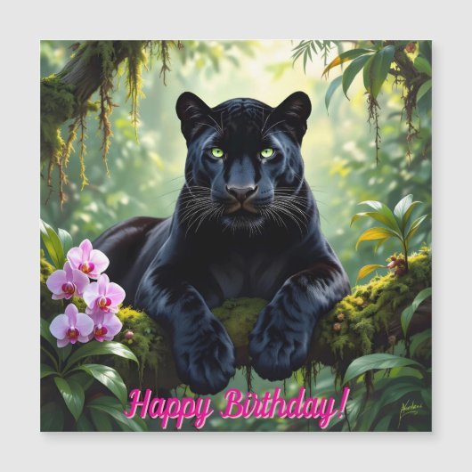 Black Panther in the Jungle (正面)