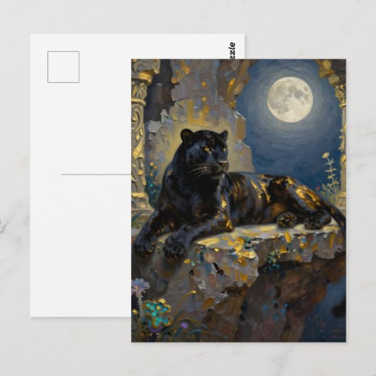 Black Panther | Keeping in Touch ポストカード (正面/裏面)