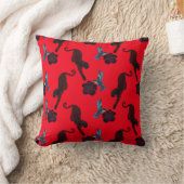 Black panther maximalist throw pillow クッション (ブランケット)