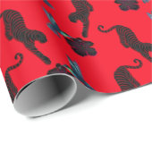 Black panther Maximalist Wrapping paper ラッピングペーパー (ロールコーナー)