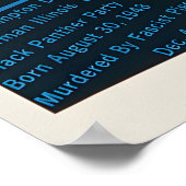 Black Panther Quote Poster 1970s Revolution Art ポスター (角)